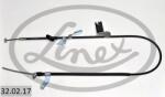 LINEX Cablu, Frana De Parcare Dreapta 32.02. 17 Opel Agila Suzuki Splash (32.02.17)