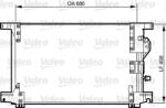 VALEO Condensator, Climatizare 818034 Mercedes-Benz Actros/Zetros (818034)