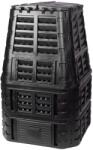 Qbrick Patrol Compostor de gradina ECO Multi 1000 L, negru, din PE (255078) Compostator