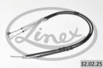 LINEX Cablu, Frana De Parcare Spate 32.02. 25 Opel Corsa D