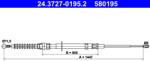 ATE Cablu, Frana De Parcare 24.3727-0195.2 Audi A3 Seat Altea/Leon Skoda Octavia Ii