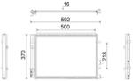 MAHLE Condensator, climatizare MAHLE BEHR *** PREMIUM LINE *** AC 920 000P (AC 920 000P)