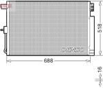 DENSO Condensator, climatizare DENSO DCN06019 (DCN06019) - automobilus
