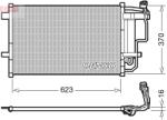 DENSO Condensator, climatizare DENSO DCN44007 (DCN44007) - automobilus