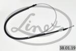 LINEX Cablu, Frana De Parcare Stanga 38.01. 19 Seat Leon