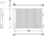DENSO Condensator, climatizare DENSO DCN23032 (DCN23032)