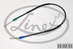 LINEX Cablu, frana de parcare LINEX 15.02. 51 (15.02.51) - automobilus