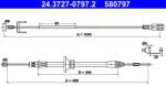 ATE Cablu, frana de parcare ATE 24.3727-0797.2 (24.3727-0797.2) - automobilus