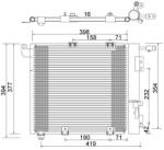 E-KRAFT Condensator, climatizare E-KRAFT 1924005334 (1924005334)