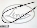 LINEX Cablu, frana de parcare LINEX 48.01. 17 (48.01.17)