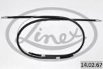LINEX Cablu, Frana De Parcare Spate 14.02. 67 Citroën Jumper I Fiat Ducato (14.02.67)