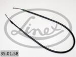 LINEX Cablu, frana de parcare LINEX 35.01. 58 (35.01.58)