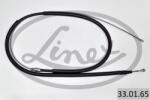 LINEX Cablu, Frana De Parcare Stanga 33.01. 65 Peugeot 407 (33.01.65)
