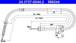 ATE Cablu, Frana De Parcare 24.3727-0244.2 Mini Mini (24.3727-0244.2)