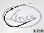 LINEX Cablu, Frana De Parcare Fata 35.02. 49 Opel Movano B Renault Master Iii