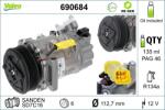 VALEO Compresor, climatizare VALEO RE-GEN REMANUFACTURED 690684 (690684)