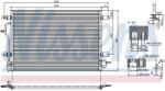 NISSENS Condensator, Climatizare 94583 Audi A4 B6/A6 C5 (94583)