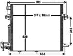 MAHLE Condensator, Climatizare Ac756000P Mercedes-Benz G-Class/Gl-Class/M-Class