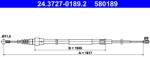 ATE Cablu, Frana De Parcare 24.3727-0189.2 Audi Tt (24.3727-0189.2)