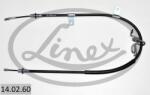 LINEX Cablu, frana de parcare LINEX 14.02. 60 (14.02.60)