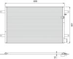 VALEO Condensator, Climatizare 814004 Audi A6 C6 Audi (Faw) A6L C6