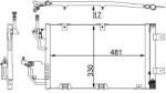 MAHLE Condensator, Climatizare Ac400000S Opel Astra H/Astra H Classic/Astra H Gtc (AC400000S)
