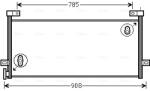 Ava Quality Cooling Condensator, Climatizare Vl5081 Renault Trucks C/K/T Volvo Fh/Fh Ii/Fh Iii/Fh16