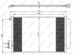 NRF Condensator, Climatizare 350065 Fiat 500L/Tipo
