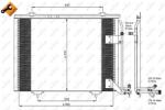 NRF Condensator, Climatizare 35463 Chrysler Crossfire Mercedes-Benz C-Class/Clk/Slk (35463)