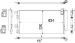 MAHLE Condensator, Climatizare Ac312001S Mini Mini (AC312001S)