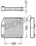 DENSO Schimbator Caldura, Incalzire Habitaclu Drr09075 Abarth Grande Punto Fiat Qubo