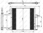 NRF Condensator, Climatizare 350048 Chevrolet Spark (350048)