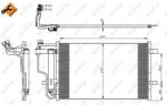 NRF Condensator, Climatizare 35922 Mazda 3