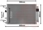 VAN WEZEL Condensator, climatizare VAN WEZEL 18005484 (18005484)