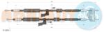 ADRIAUTO Cablu, Frana De Parcare Spate 13.0250. 1 Ford C-Max/Focus C-Max/Focus Ii (13.0250.1)