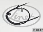 LINEX Cablu, Frana De Parcare Stanga 01.01. 17 Alfa Romeo 159