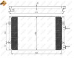 NRF Condensator, Climatizare 35384 Chrysler Pt Cruiser