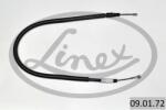 LINEX Cablu, Frana De Parcare Stanga 09.01. 72 Citroën C4 Ii/Ds4 Peugeot 3008 I