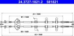 ATE Cablu, Frana De Parcare 24.3727-1821.2 Mazda 6 (24.3727-1821.2)