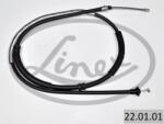 LINEX Cablu, Frana De Parcare Dreapta 22.01. 01 Lancia Delta Iii