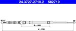 ATE Cablu, Frana De Parcare 24.3727-2710.2 Seat Toledo Iv Skoda Rapid