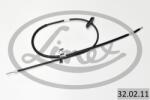 LINEX Cablu, Frana De Parcare Dreapta 32.02. 11 Chevrolet Cruze Opel Astra J