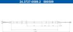 ATE Cablu, frana de parcare ATE 24.3727-0589.2 (24.3727-0589.2) - automobilus