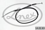 LINEX Cablu, frana de parcare LINEX 14.02. 83 (14.02.83) - automobilus