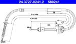 ATE Cablu, Frana De Parcare 24.3727-0241.2 Mini Mini