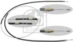 FEBI BILSTEIN Cablu, Frana De Parcare Spate Dreapta 17903 Citroën Jumper I Fiat Ducato (17903)