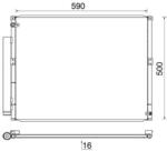 MAHLE Condensator, climatizare MAHLE BEHR AC 836 000S (AC 836 000S)