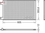 DENSO Condensator, climatizare DENSO DCN23041 (DCN23041)