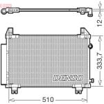 DENSO Condensator, climatizare DENSO DCN50062 (DCN50062) - automobilus