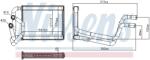 NISSENS Schimbator Caldura, Incalzire Habitaclu 707245 Hyundai I10 I/I10 Ii (707245)